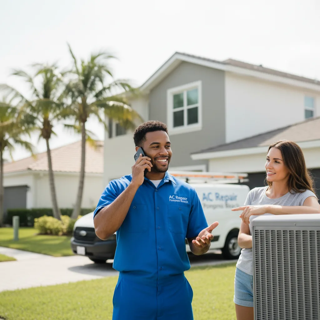 AC Repair Pompano Beach customer support in Myersville